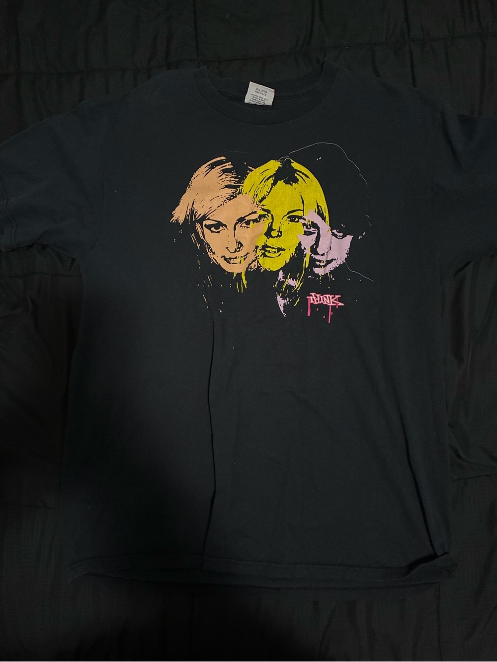 VINTAGE 2008 Think Skateboards "Jailbait" Series Photo Graphic T-Shirt -